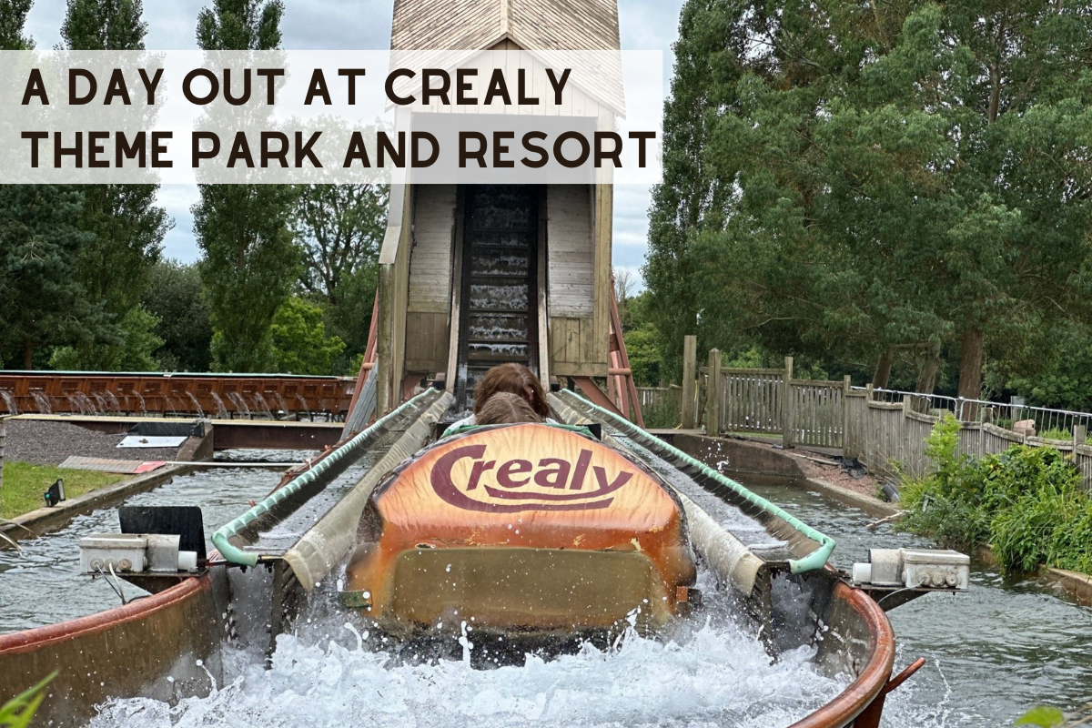 A Day Out at Crealy with log flume 